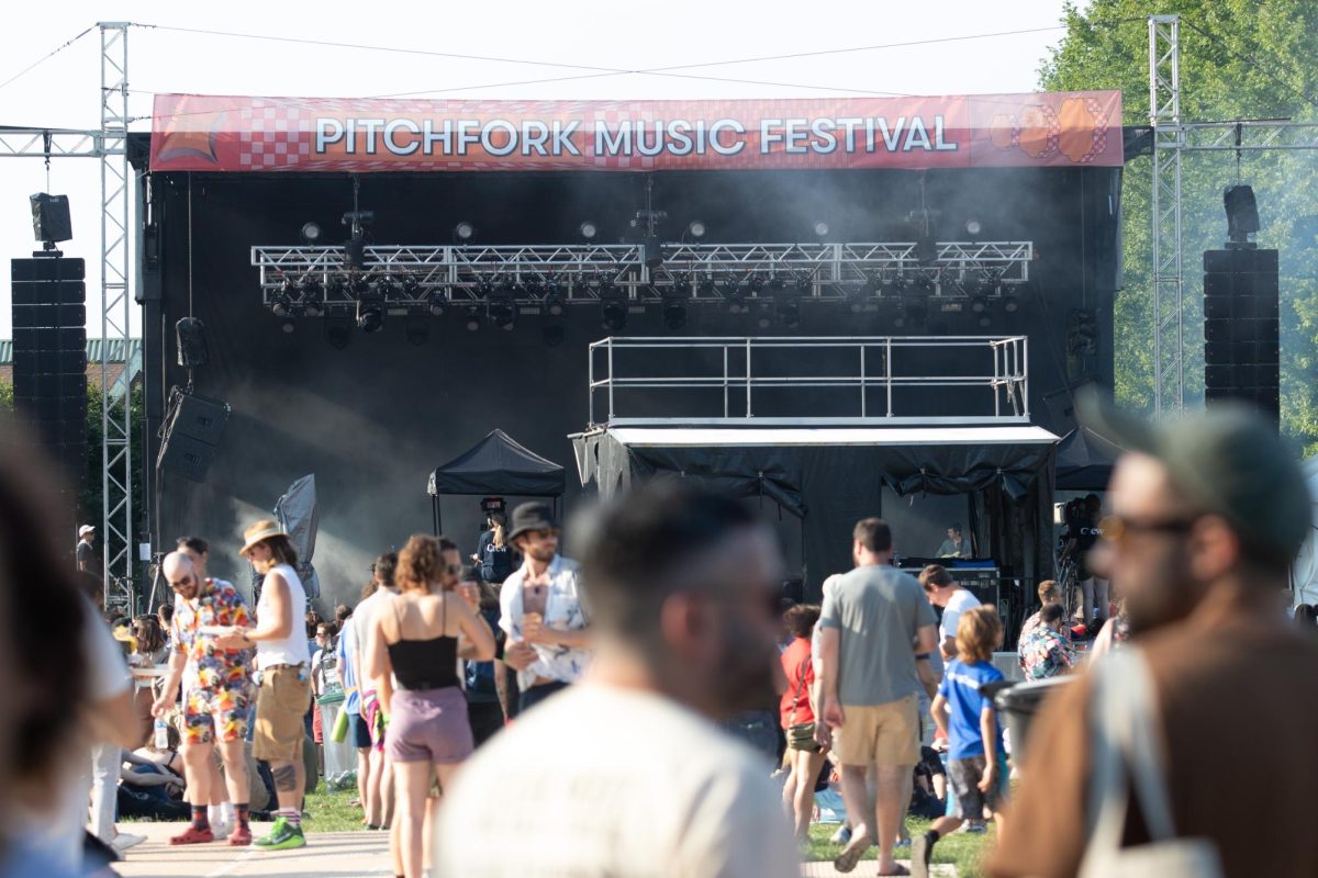 Pitchfork's Red Stage on Day One