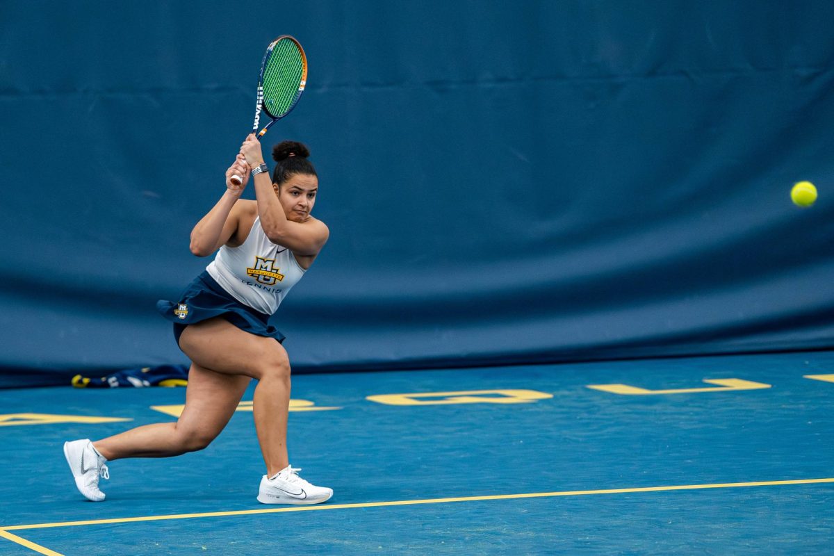 Senior Tiera Jarmond — who leads the team in single wins (13) — was honored on Sunday in Marquette's 6-1 loss to St. John's at Sprovieri Tennis Complex.
